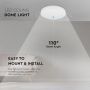 LED Trimless Dome Lights - Samsung - IP44 - 300mm - White - 25W - 2500 Lumens - 3000K