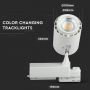 LED tracklights met kleurverandering - IP20 - Wit - 35W - 3000 Lumen - 3IN1 - 5 Jaar