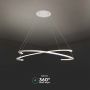 Designer Ceiling Lights - Designer Hanging Lights - IP20 - White Body - 48 Watts - 5150 Lumens - 3000K