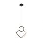 Designer Ceiling Lights - Designer Hanging Lights - IP20 - Black Body - 12 Watts - 1300 Lumens - 4000K