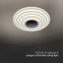 Designer Ceiling Lights - IP20 - White Body - 125 Watts - 13100 Lumens - 3IN1