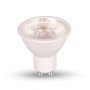 LED Spotlights - GU10 Lens 38Â° Dimmable - IP20 - White - 7 Watts - 550 Lumens - 6000K