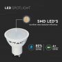 GU10 Milky LED Spotlights - 110° - IP20 - White - 5W - 400 Lumens - 3000K