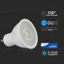 GU10 White LED Spotlights - Samsung - Lens 110° - IP20 - 6.5W - 480 Lumens - 4000K - 5 Years