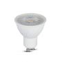 GU10 White LED Spotlights - Samsung - Lens 110° - IP20 - 6.5W - 480 Lumens - 3000K - 5 Years