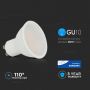 GU10 Milky LED Spotlight - Samsung - 110° - IP20 - White - 5W - 400 Lumens - 3000K - 5 Years