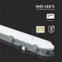 Réglettes LED - Série Milky Cover - IP65 - 48W - 5760 Lumens - 4000K - 150CM