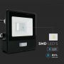 LED Floodlights with PIR Sensor - Black - Samsung - IP65 - 10W - 735 Lumens - 6500K - 5 Years