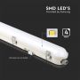 LED Batten Fittings with Sensor - Waterproof - Samsung - Milky - IP65 - 36W - 4320 Lumens - 4000K - 120CM