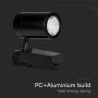 LED Tracklights - COB Tracklights - IP20 - Black - 35 Watts - 3000 Lumens - 6000K