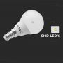 E14 LED Bulbs - Samsung - IP20 - White - 4.5W- 470 Lumens - 6500K - 5 Years