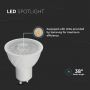 GU10 Dimmable LED Spotlights - Lens 38° - Samsung - IP20 - White - 6W - 445 Lumens - 4000K - 5 Years