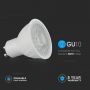 GU10 Dimmable LED Spotlights - Lens 38° - Samsung - IP20 - White - 6W - 445 Lumens - 4000K - 5 Years