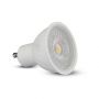 GU10 Dimmable LED Spotlights - Lens 110° - Samsung - IP20 - White - 6W - 445 Lumens - 4000K - 5 Years