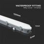 LED Batten Fittings - Milky Cover Series - Samsung - IP65 - 36W - 4320 Lumens - 4000K - 120CM