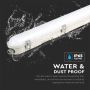 Waterproof LED Batten Fittings - Samsung - Milky - IP65 - 36W - 4320 Lumens - 4000K - 120CM