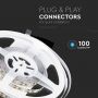 LED Strip Lights - Striplights 3528 - 120 - IP20 - 3000K - Price/1m (5m Roll)