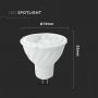 MR16 LED Spotlights - Lens 38° - Samsung - IP20 - White - 6W - 445 Lumens - 3000K - 5 Years