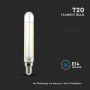 LED Bulbs - T20 E14 - IP20 - Transparent - 4 Watts - 400 Lumens - 3000K - 2 Years