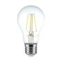 10er Pack E27 Transparente LED-Lampen - Klar - GLS - IP20 - 8W - 720 Lumen - 3000K