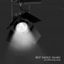 LED Tracklights -  Shutter Tracklights - Samsung - IP20 - Black - 33 Watts - 3000 Lumens - 3000K - 5 Years