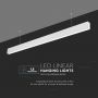 LED Slim Linear Lights - Samsung - IP20 - White - 40W - 3360 Lumens - 4000K - 5 Years