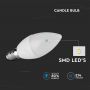 E14 LED Lampvoet - 3.7W - Wit - 6500K - SMD - Kaars - 37x100mm - IP20 - Bundel - van - 10