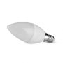 E14 LED Lampvoet - 3.7W - Wit - 6500K - SMD - Kaars - 37x100mm - IP20 - Bundel - van - 10