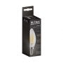 E14 Transparent LED Bulbs - Clear - Candle -IP20 - 4W - 400 Lumens - 6500K