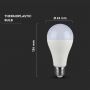 LED Bulbs - GLS E27 - IP20 - 15 Watts - 1521 Lumens - 4000K