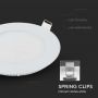 Round LED Mini Panels - Premium Series - IP20 - White - 6W - 490 Lumens - 4000K