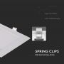 Square LED Mini Panels - Premium Series - IP20 - White - 12W - 1160 Lumens - 6400K