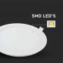 Round LED Mini Panels - Premium Series - IP20 - White - 24W - 2500 Lumens - 4000K