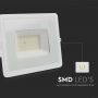 White LED Floodlights - E Series - IP65 - 30W - 2510 Lumens - 6500K