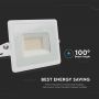 White LED Floodlights - E Series - IP65 - 30W - 2510 Lumens - 6500K