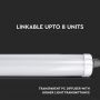 White LED Batten Fittings - G Series - IP65 - 36W - 4320 Lumens - 4500K - 120CM