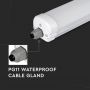 LED Batten Waterproof Fitting - 36W - Day - White - 4500K - SMD - Tube - 1200x65x58mm - IP65 - Bundle - of - 6