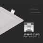 Square LED Mini Panels - Premium Series - IP20 - White - 3W - 130 Lumens - 2700K