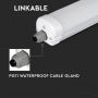 White LED Batten Fittings - X Series - Evolution - IP65 - 32W - 5120 Lumens - 4000K - 5 Years - 150CM