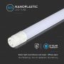 G13 LED Non Rotatable Tube - 16.5W - White - 6500K - SMD - Samsung - T8 - Nano - Plastic - 1200x28mm - IP20 - Bundle - of - 10