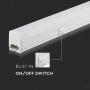 White LED Batten Fittings - Integrated - T5 - Samsung - IP20 - 16W - 1600 Lumens - 3000K - 5 Years