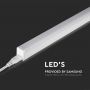 White LED Batten Fittings - Integrated - T5 - Samsung - IP20 - 16W - 1600 Lumens - 3000K - 5 Years