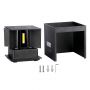 Square LED Wall Lights - Bridgelux - IP65 - Black - 5W - 700 Lumens - 4000K