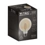 LED Bulbs - G125 Globe E27 - IP20 - Amber - 8 Watts - 700 Lumens - 2200K - 2 Years