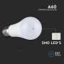 E27 LED Bulbs - GLS - IP20 - White - 8.5W - 806 Lumens - 4000K