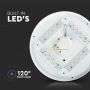 Designer Ceiling Lights - Color Changing Switch - IP20 - White - 18W - 1800 Lumens - 3IN1