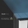 Solar Wall Lights - Grey - Samsung - IP65 - 2W - 220 Lumens - 3000K