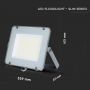 Projecteurs LED gris - 115lm/w - Samsung - IP65 - 300W - 34500 Lumens - 6500K - 5 ans