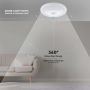 Dôme LED PIR - Samsung - IP20 - 12 Watts - 900 Lumens - 3000K