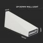 Triangle LED Wall Lights - IP65 - White - 4W - 450 Lumens - 3000K